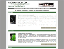 Tablet Screenshot of hacking-tool.com